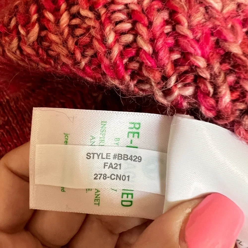 J. Crew Space-dyed Mockneck Sweater